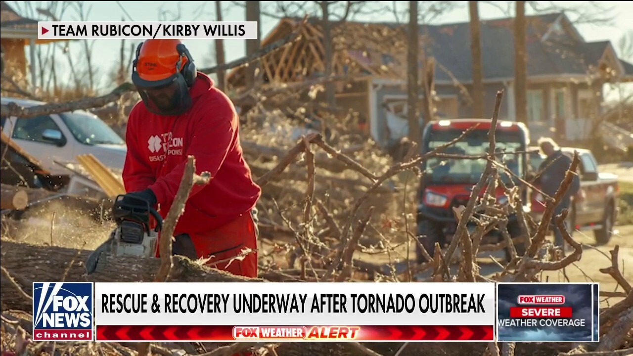 Team Rubicon in Kentucky assisting tornado recovery efforts