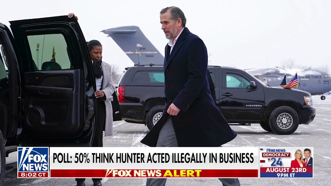 Half of registered voters think Hunter Biden acted illegally, Fox News poll indicates