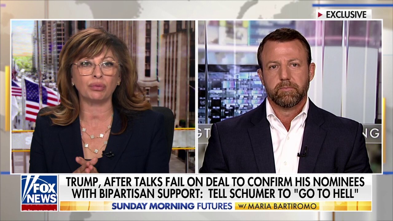Sen. Markwayne Mullin, R-Okla., breaks down the Senate GOP's efforts to pass President Donald Trump's nominations and the resistance from the Democrats.