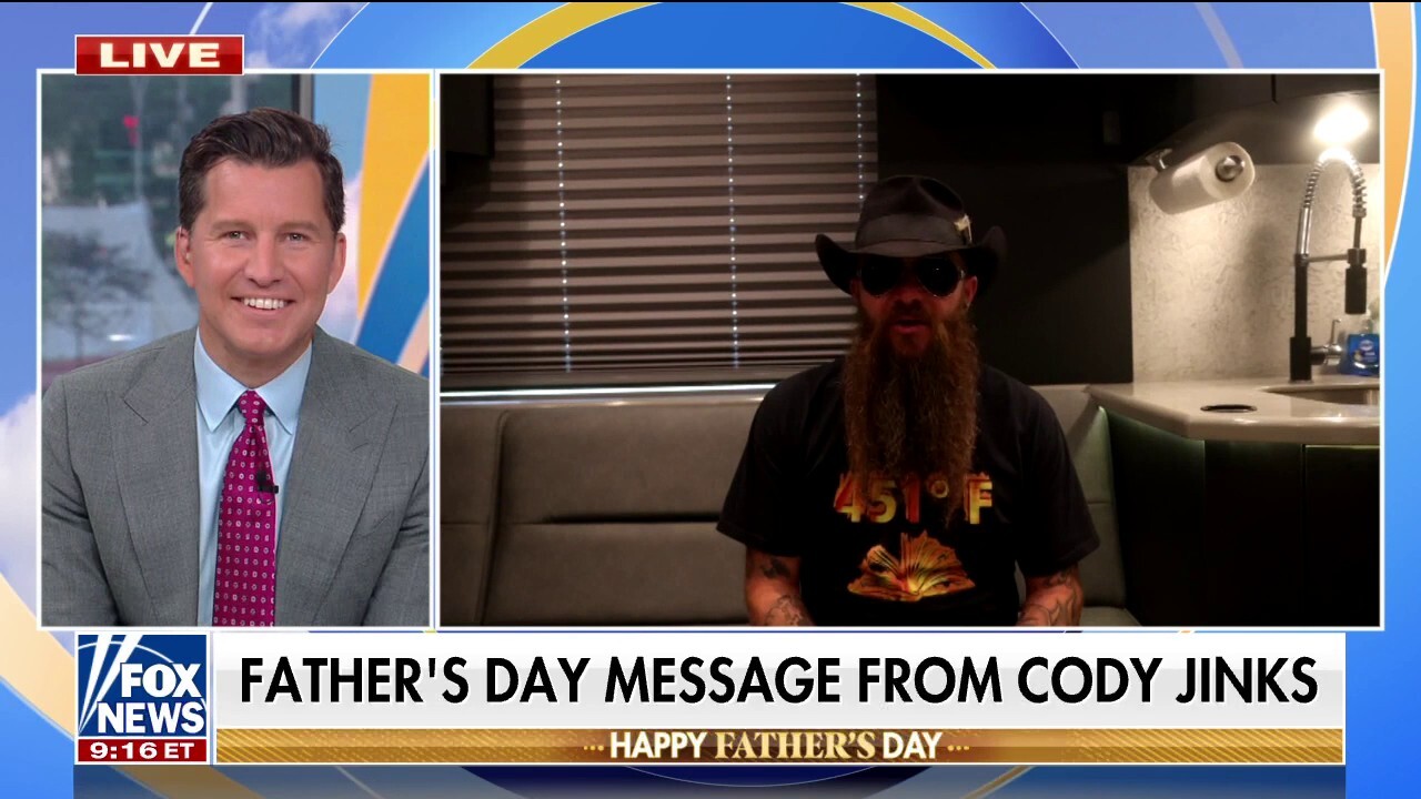 Cody Jinks surprises Will Cain with a special Father's Day message