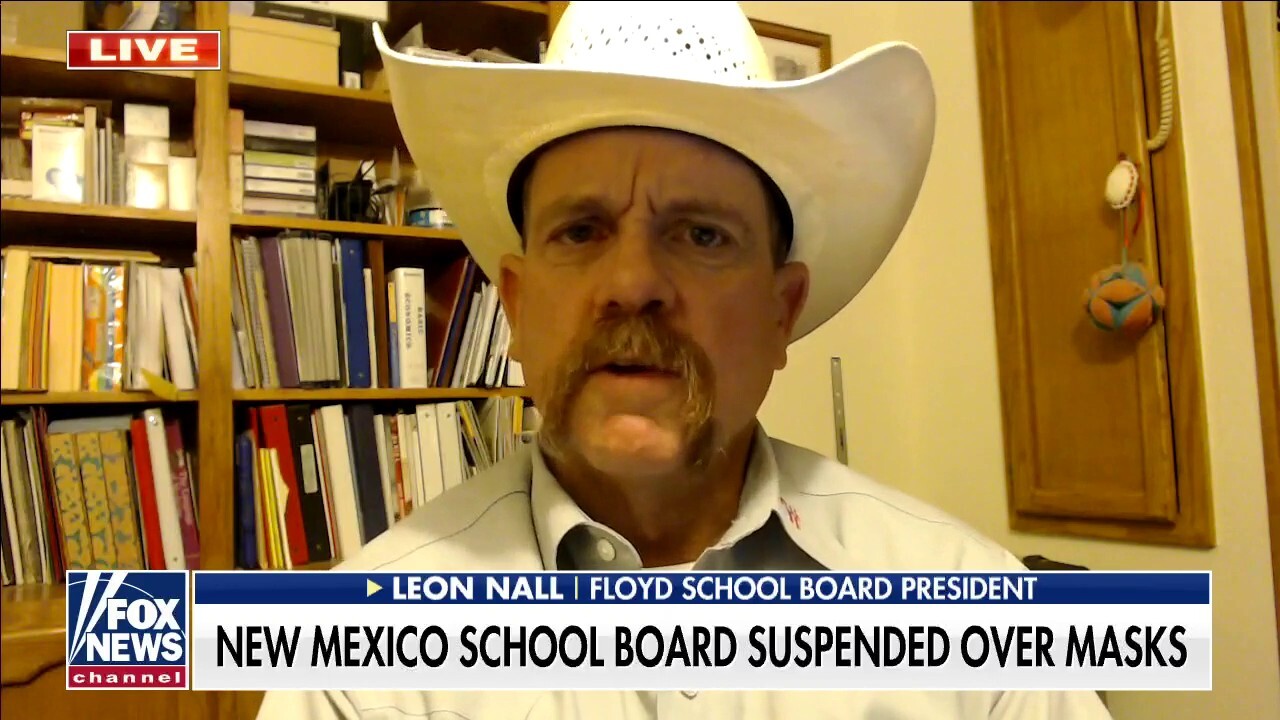 New Mexico school board votes to make masks optional and gets suspended