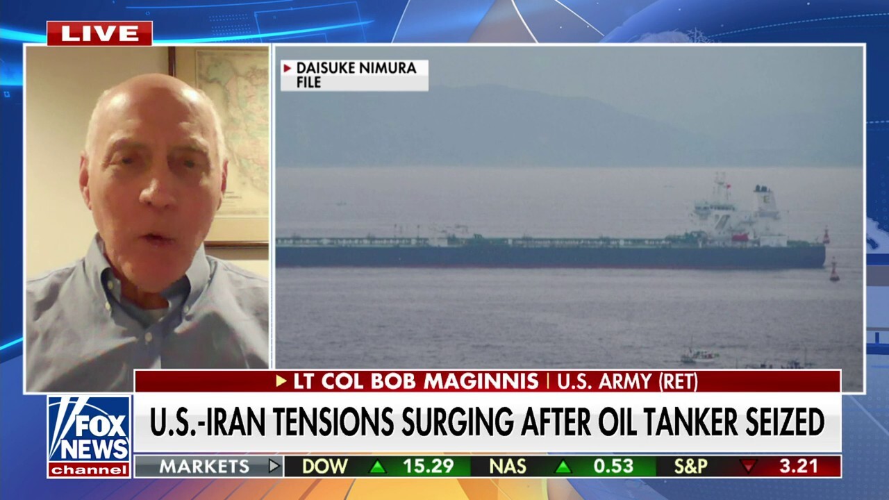 Iran seizing US oil tanker a 'significant shift in strategy': Ret. Lt. Col. Bob Maginnis