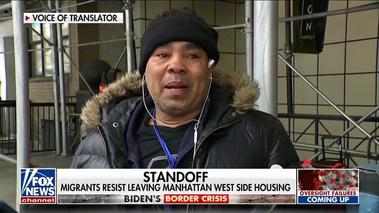  Illegal migrants resist leaving Manhattan housing