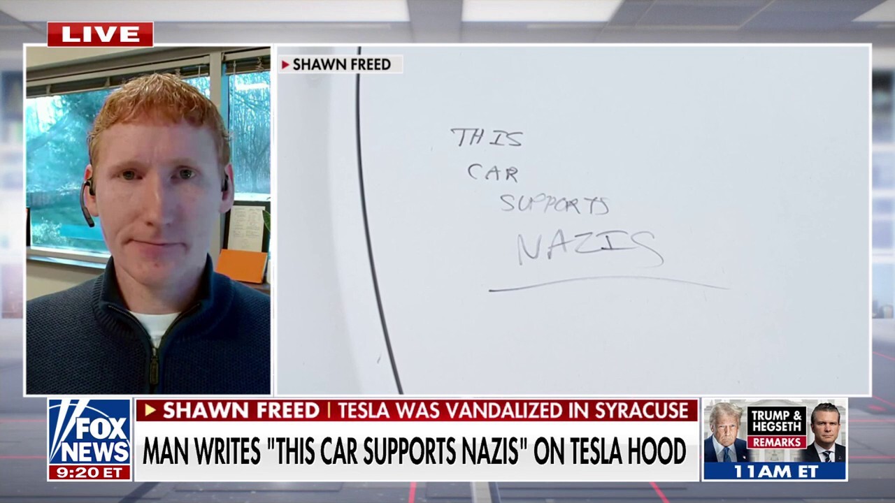 Owner of vandalized Tesla saddened that 'regular people' have been dragged into anti-Musk attacks