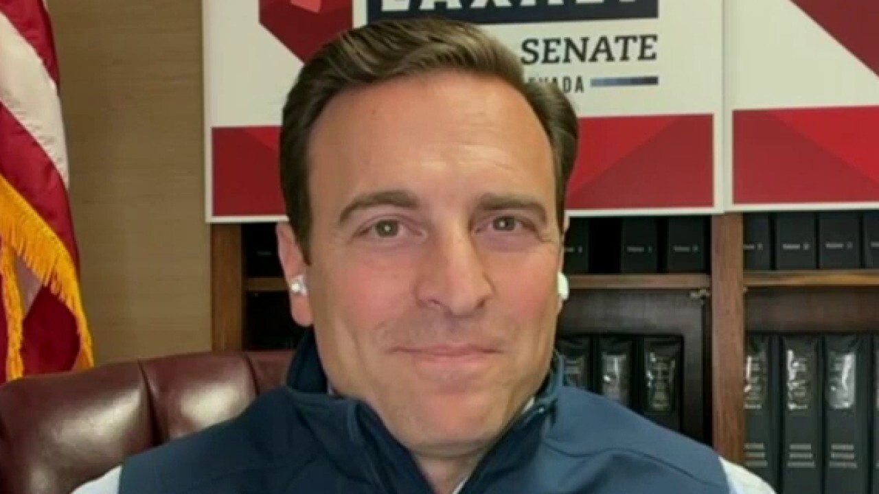 Adam Laxalt says opponent is 'running away from her record'