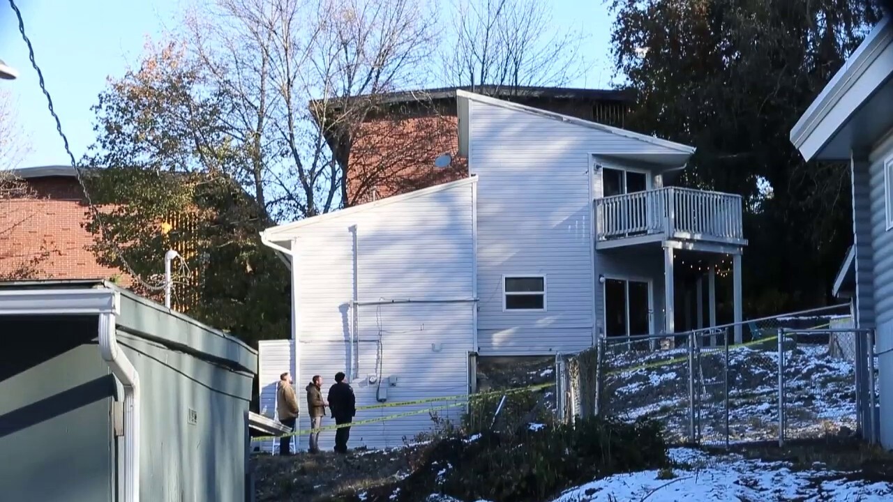 Investigators fly drone over Idaho murder house | Fox News Video