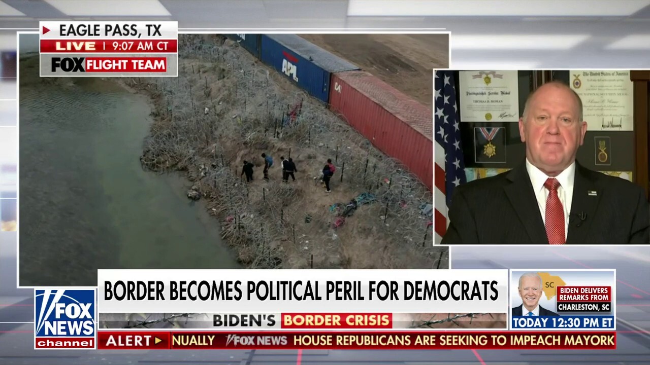 Tom Homan: There's a proven way to fix the border if Democrats are serious about it
