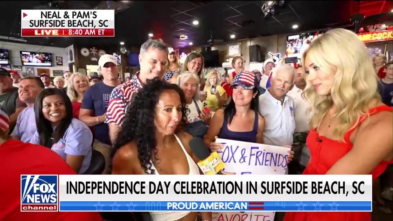  South Carolina residents show off their patriotism at Independence Day celebration