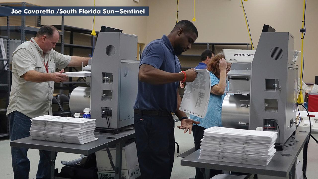 Florida election officials working around clock on recount