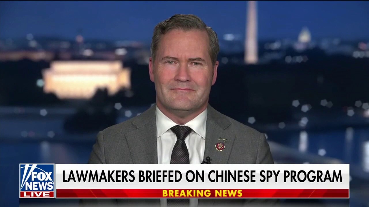 The Chinese spy flights are a ‘big worry’: Rep. Mike Waltz