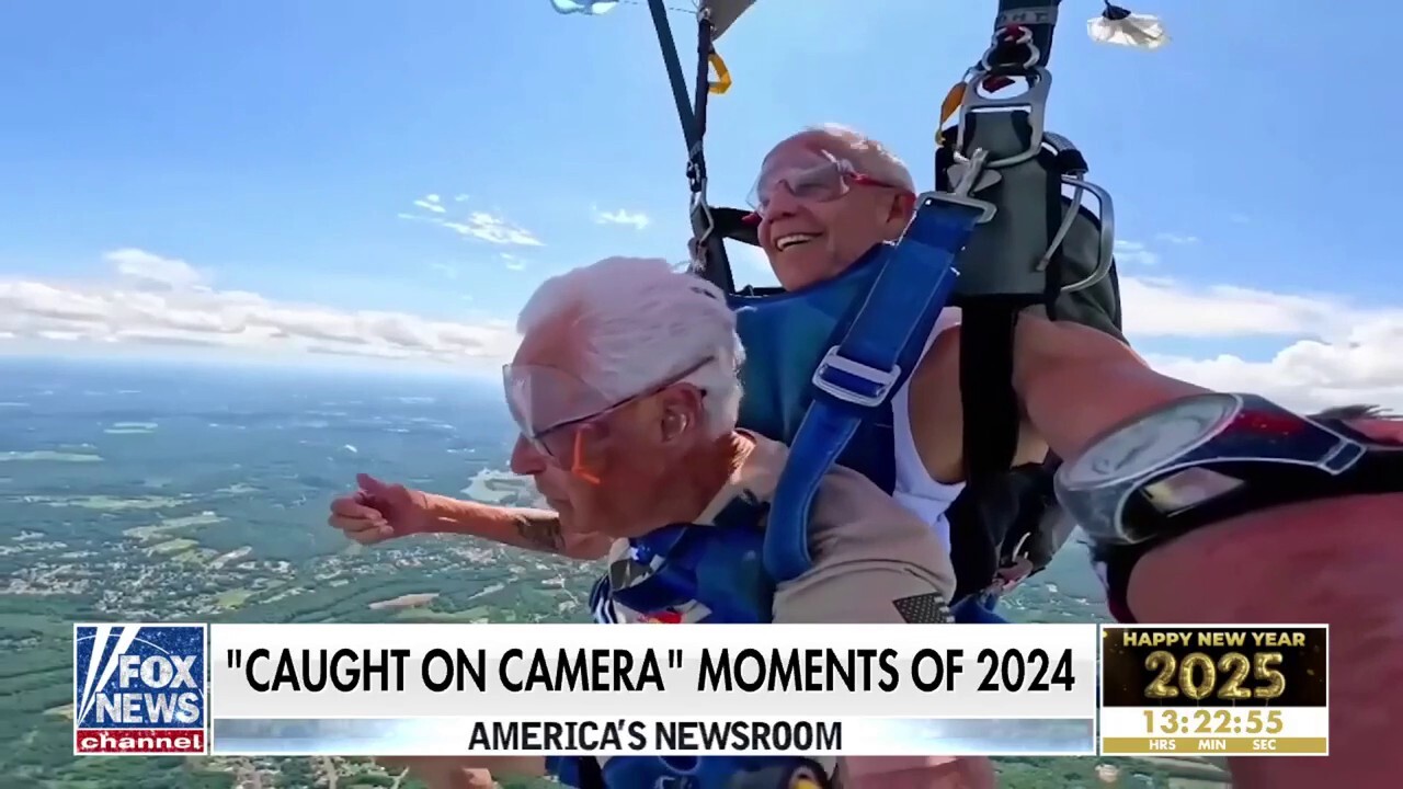 Watch the best 'caught on camera' moments of 2024