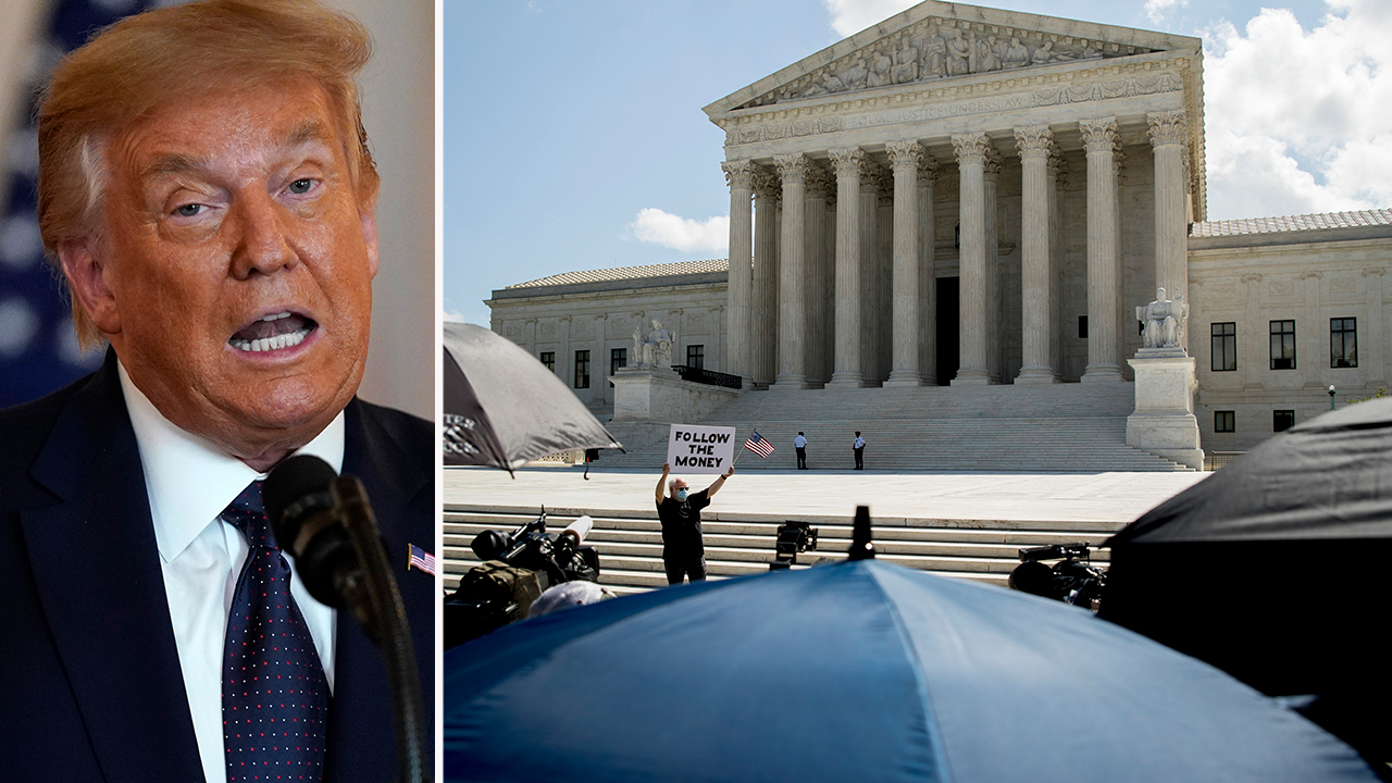 Trump Says SCOTUS Denying Immunity In Financial Records Case Is 