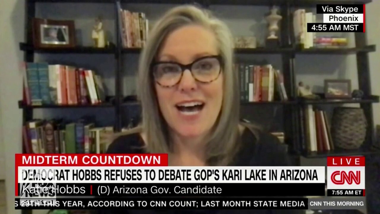 Pressed on debates, Democrat Katie Hobbs again defends avoiding Kari Lake