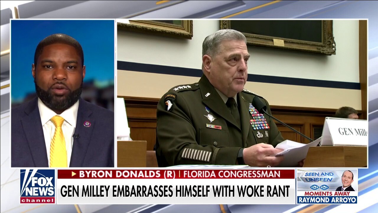 Rep. Donalds blasts Gen. Milley's defense of critical race theory in military: 'Gov't shouldn't be funding it'