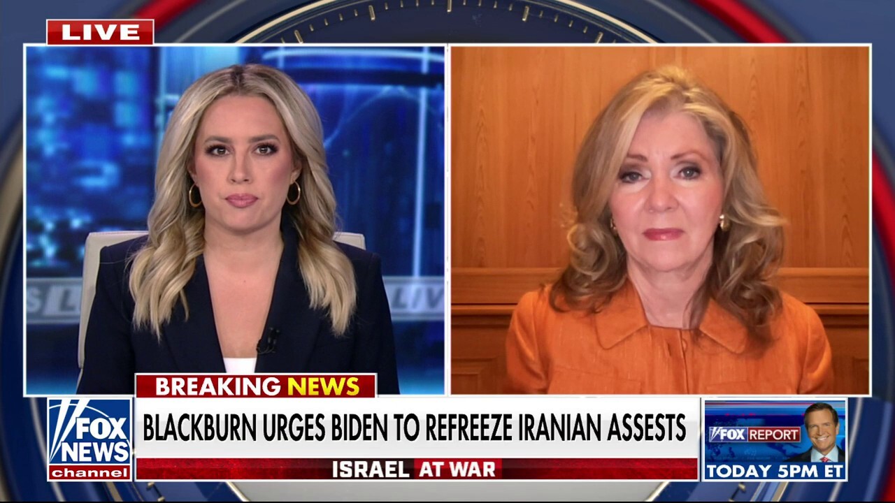 Sen. Marsha Blackburn calls on Biden to formally refreeze Iranian assets: 'Vitally important'