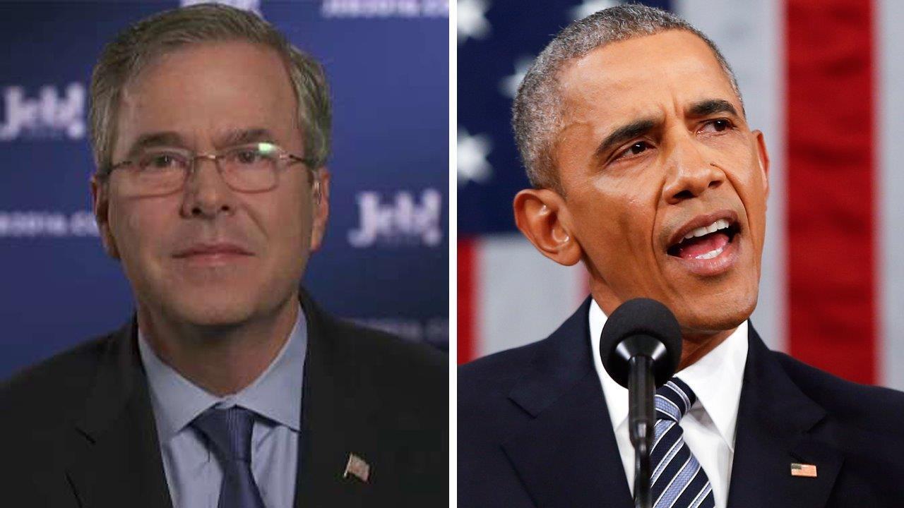 Jeb Bush: Obama shows a lack of self-awareness