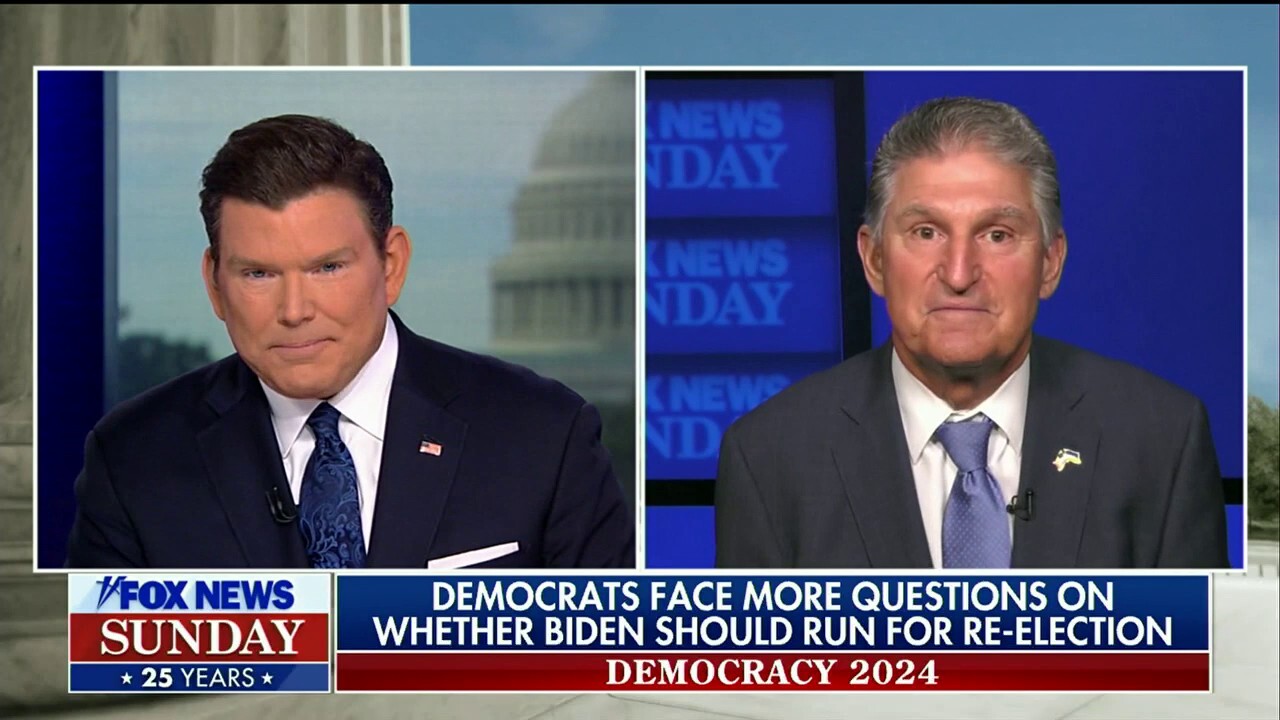 Manchin touts 'red, white and blue' reconciliation deal despite recession woes: 'Tremendous opportunity'