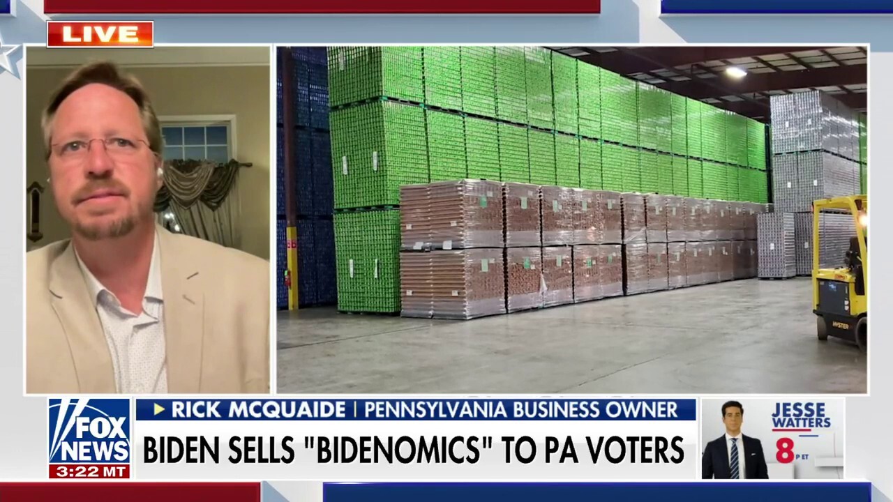 Pennsylvania voter reacts to Biden selling economic agenda to voters: 'Rough ride'