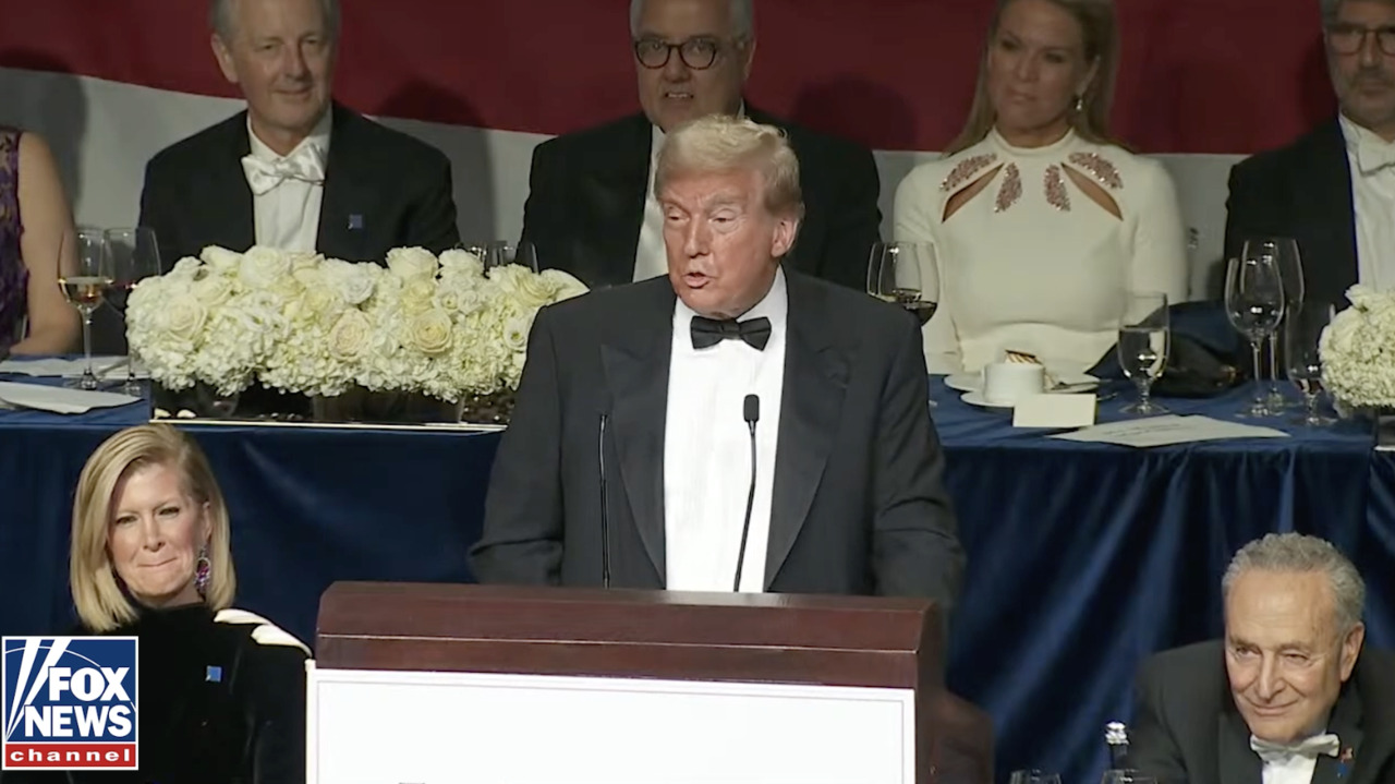  Trump cracks jokes at the Al Smith Dinner in New York City