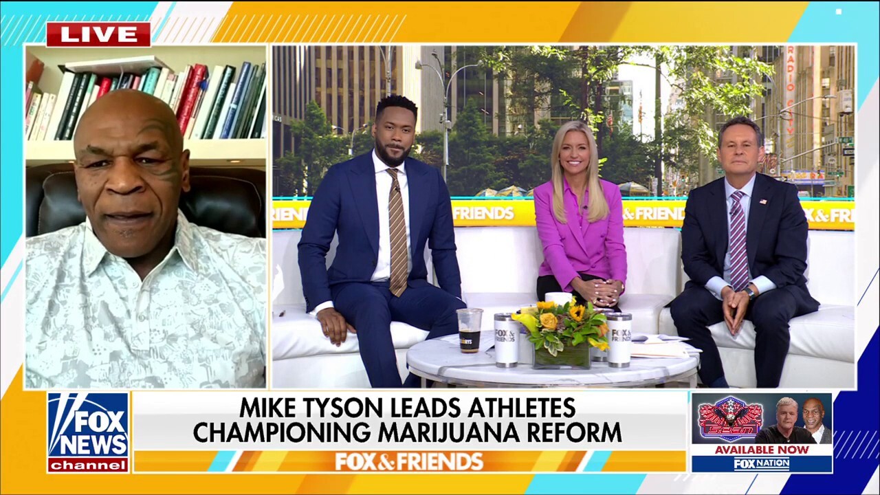 Mike Tyson leads athletes in push for marijuana reform: 'Cannabis is not a drug'