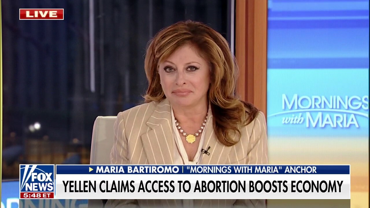 Maria Bartiromo responds to Sec. Yellen: 'Abortions are not good for the economy'