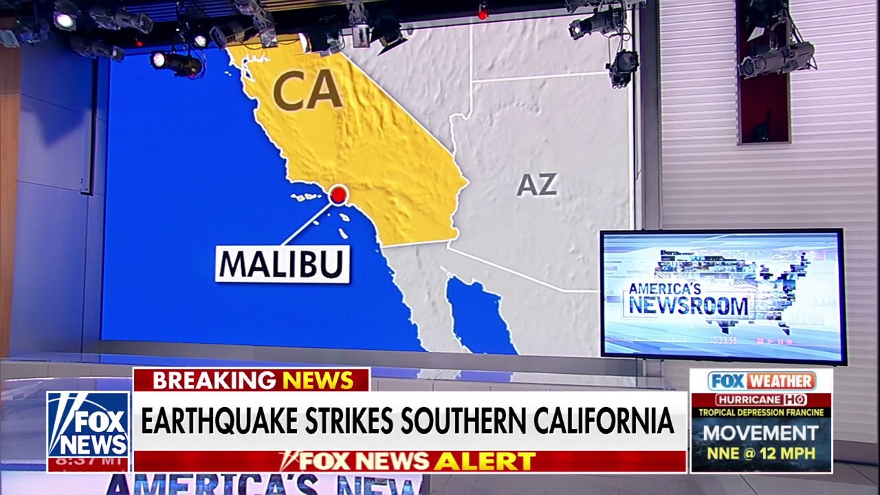 Earthquake rattles Southern California