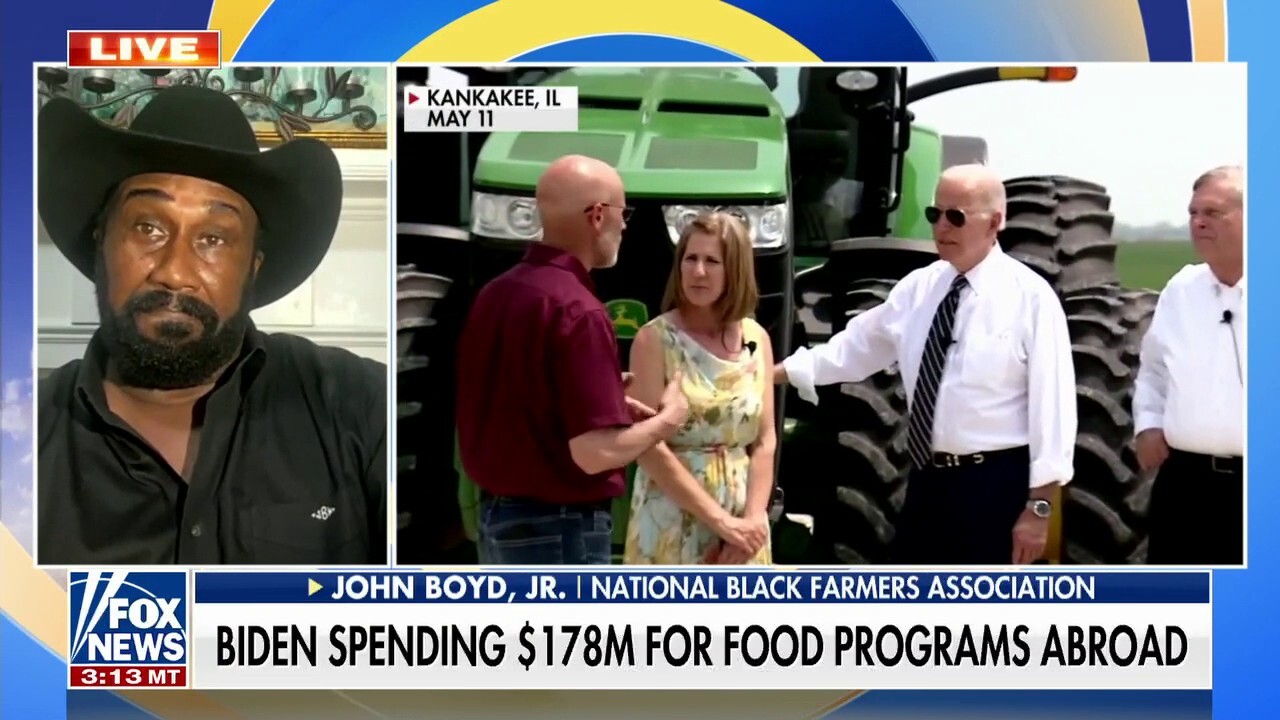 Farmer pleading with Biden administration to support American farmers