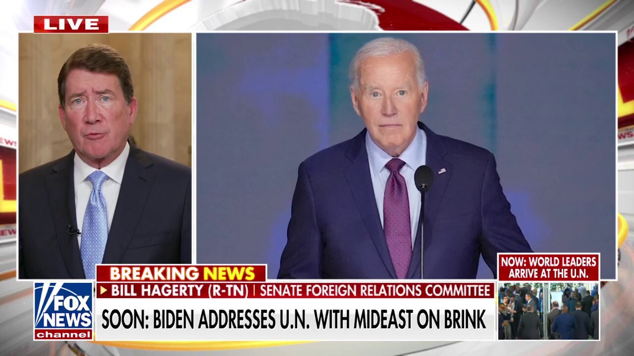 Sen. Hagerty sounds the alarm on Biden's foreign policy: 'The entire world is on fire'