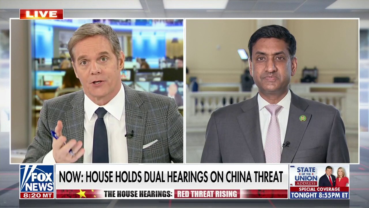 Locker room, china spy China viewing spy flight takedown as anything other than 'American  strength' a 'big mistake': Rep. Ro Khanna | Fox News Video
