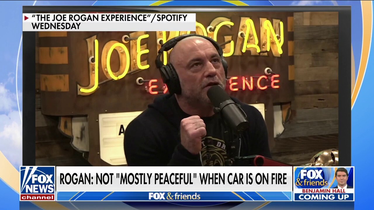 Joe Rogan rips media coverage of anti-police riots in Atlanta: 'Acting as a propagandist'