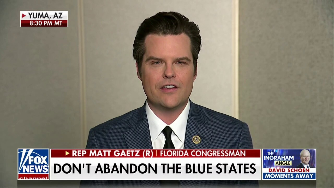 Matt Gaetz: I'm not for a 'national divorce' between red and blue states