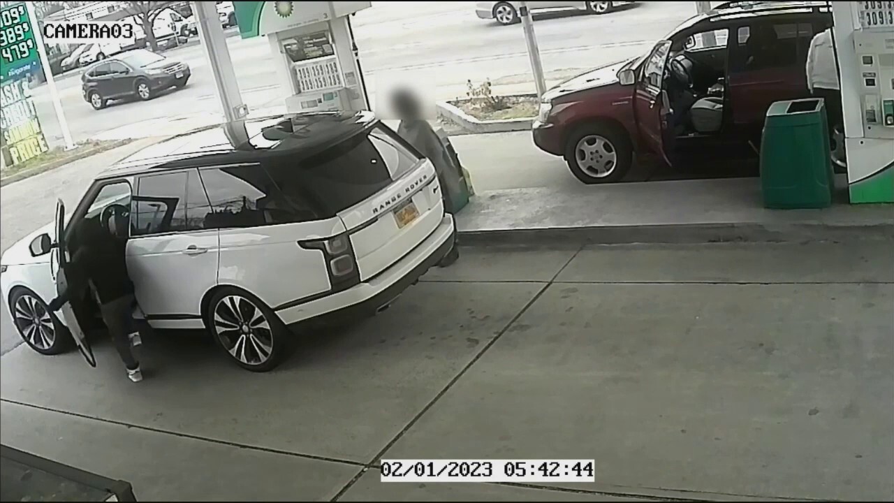 Man steals Range Rover from gas station