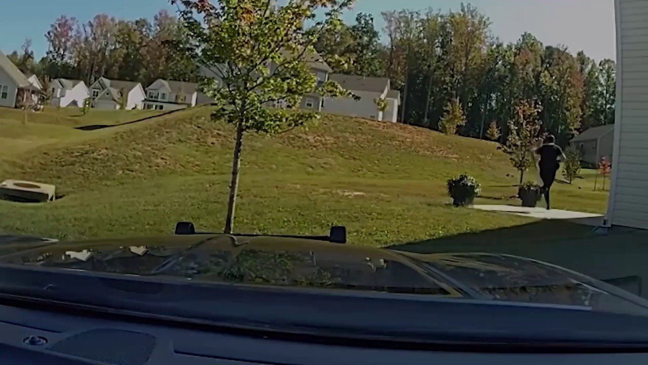WATCH: Stolen car slams into South Carolina home before teens flee