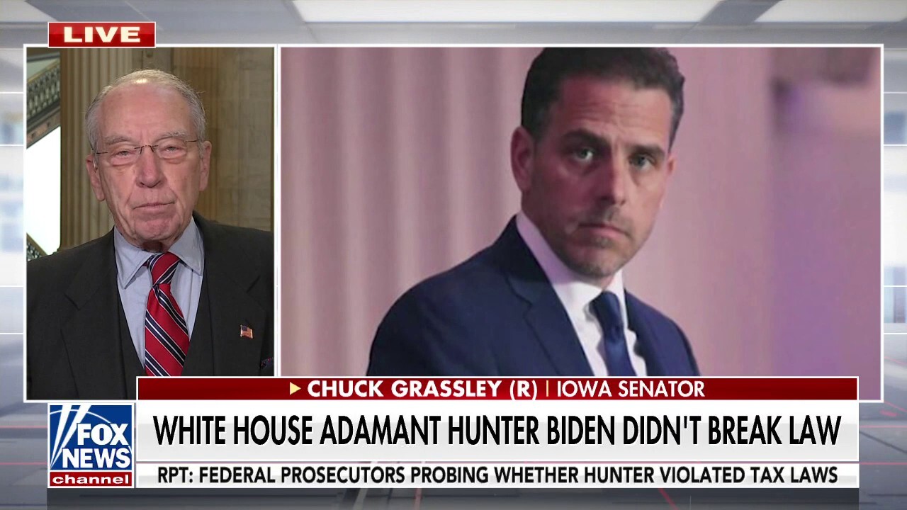 Sen. Chuck Grassley: '$5M went from people in China to Hunter Biden'