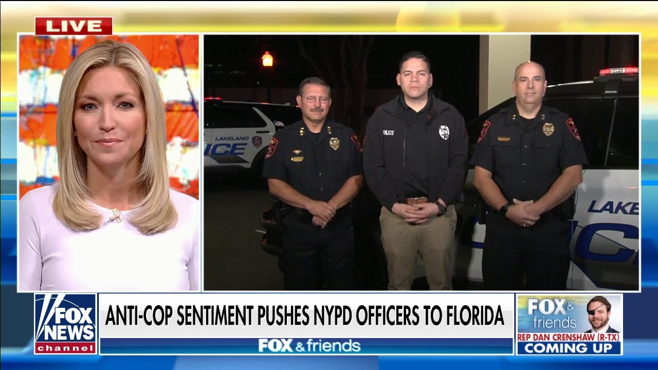12 police officers move to Florida over anti-cop sentiments in liberal states