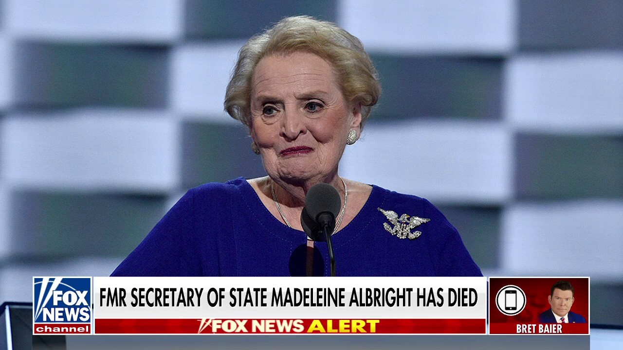 Former Secretary of State Madeleine Albright dead at 84