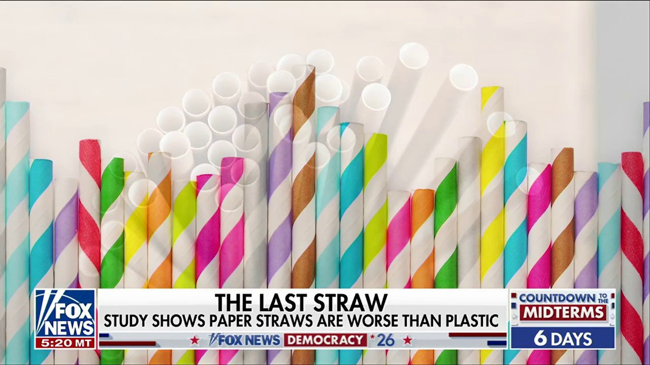 New study raises environmental concerns about paper straws