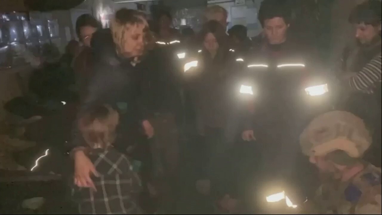 Civilians trapped in underground Mariupol steel plant beg for help 