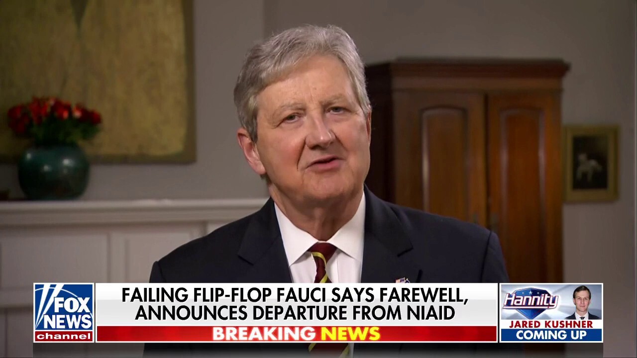 Sen. John Kennedy says Republicans will go after Dr. Fauci if they take Congress