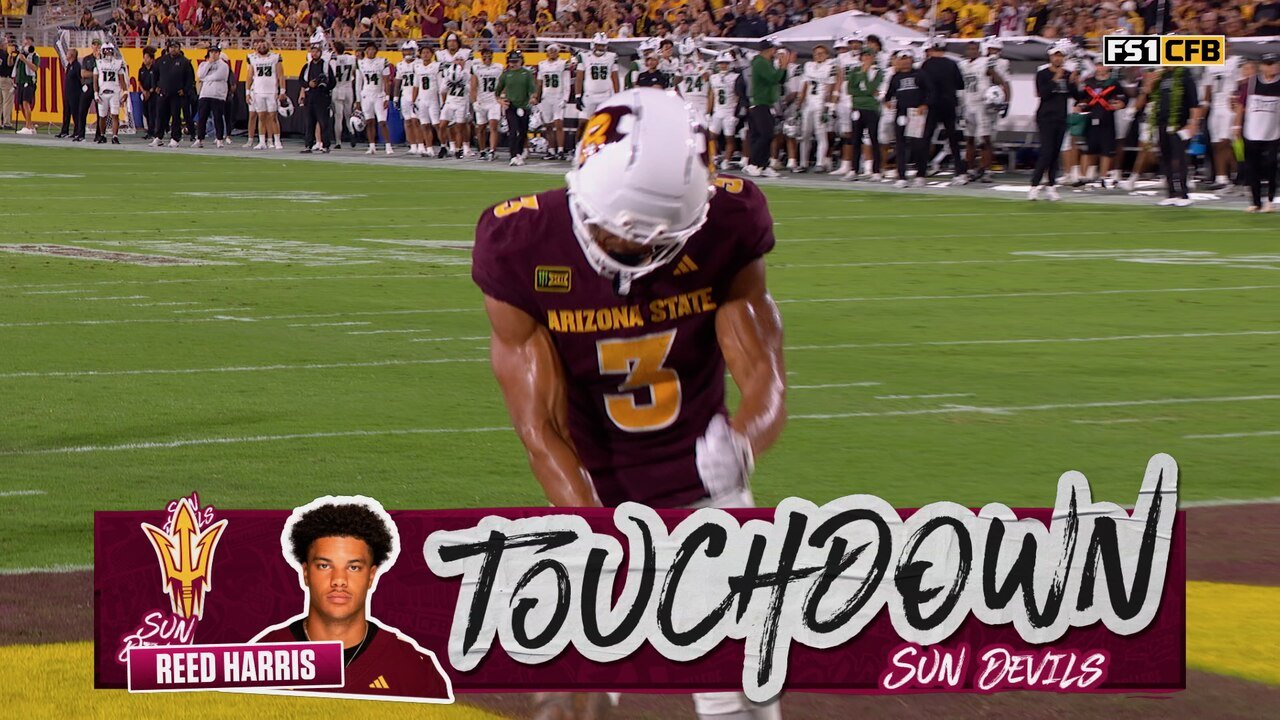 Cutter Boley finds Reed Harris for 18-yard TD, giving Arizona State lead over Hawaii