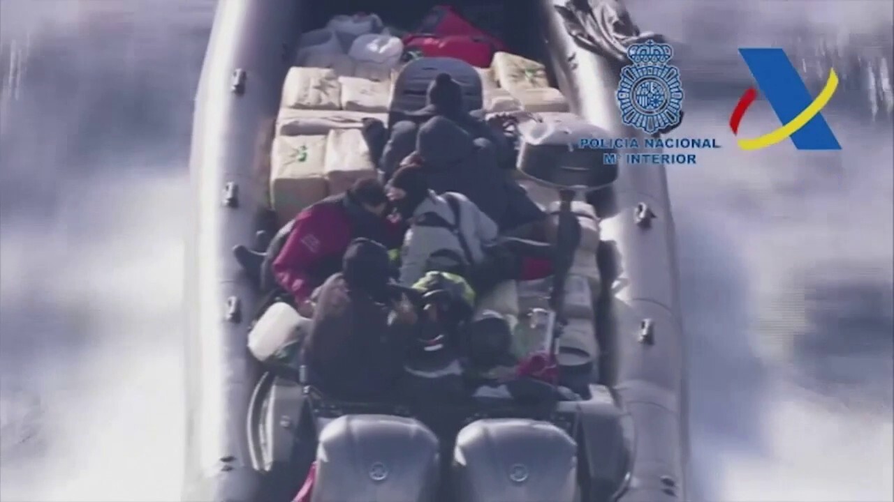 Spain police seize 2 tons of drugs after high-speed boat chase