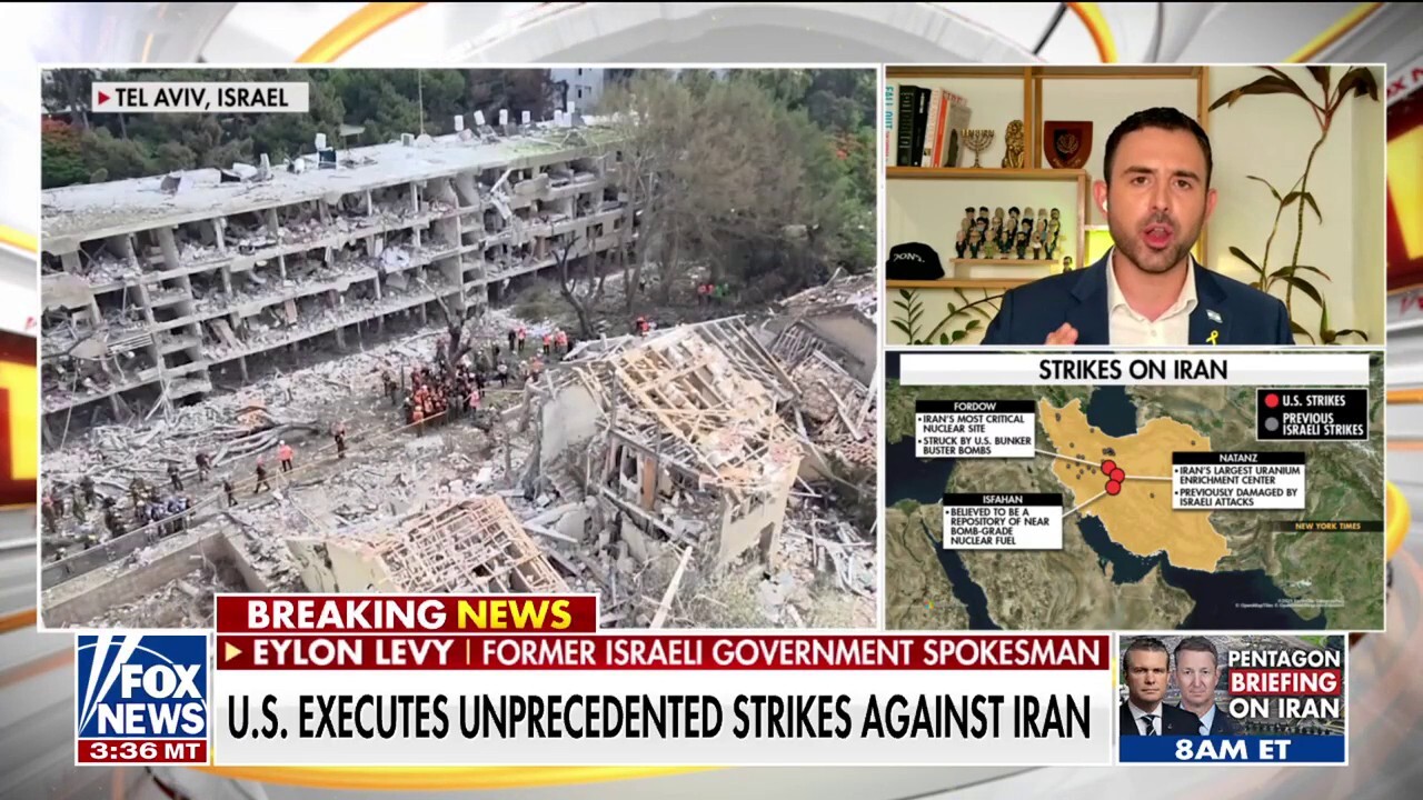 Former Israeli spox credits Trump's Iran strikes as 'most heroic thing ever' in the Middle East