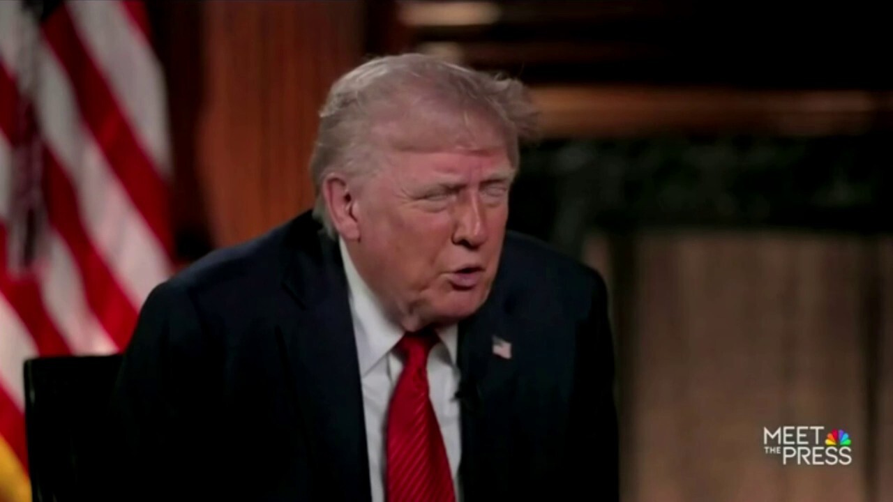 Trump asks NBC host if reporting on record low border crossings sounds 'good' after being 'abused' by Biden admin
