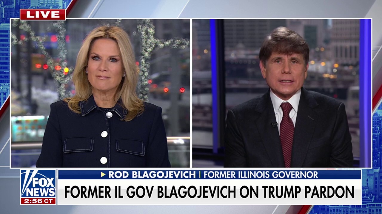 Former Illinois Gov. Rod Blagojevich expresses gratitude over Trump pardon