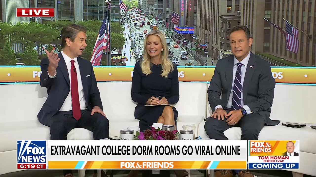 The ‘Fox & Friends’ co-hosts debate the impact luxury college dorms have on students learning how to live on their own as adults.
