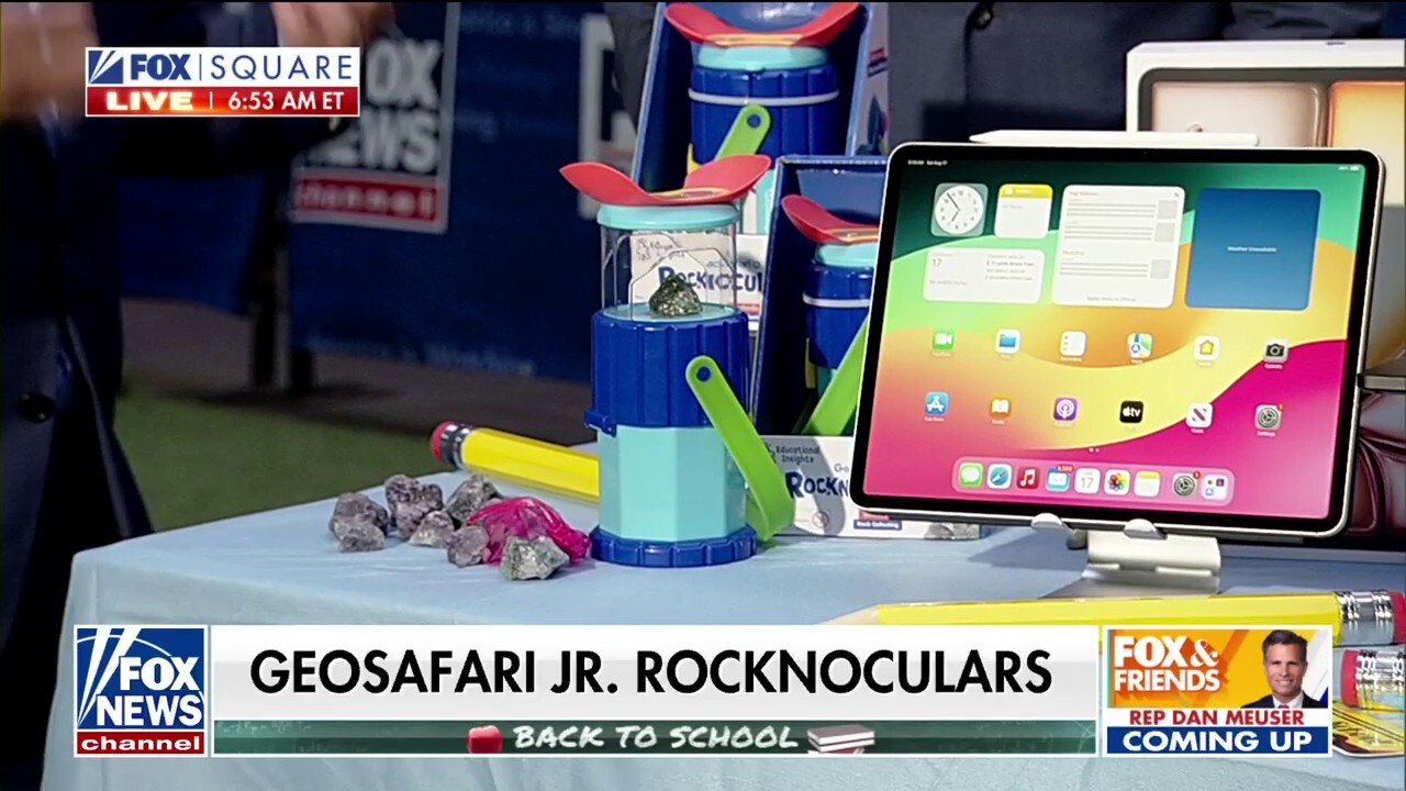 ‘The CyberGuy’ Kurt Knutsson joins ‘Fox & Friends Weekend’ to discuss the best gear students from Kindergarten and beyond need for the 2024-2025 school year.