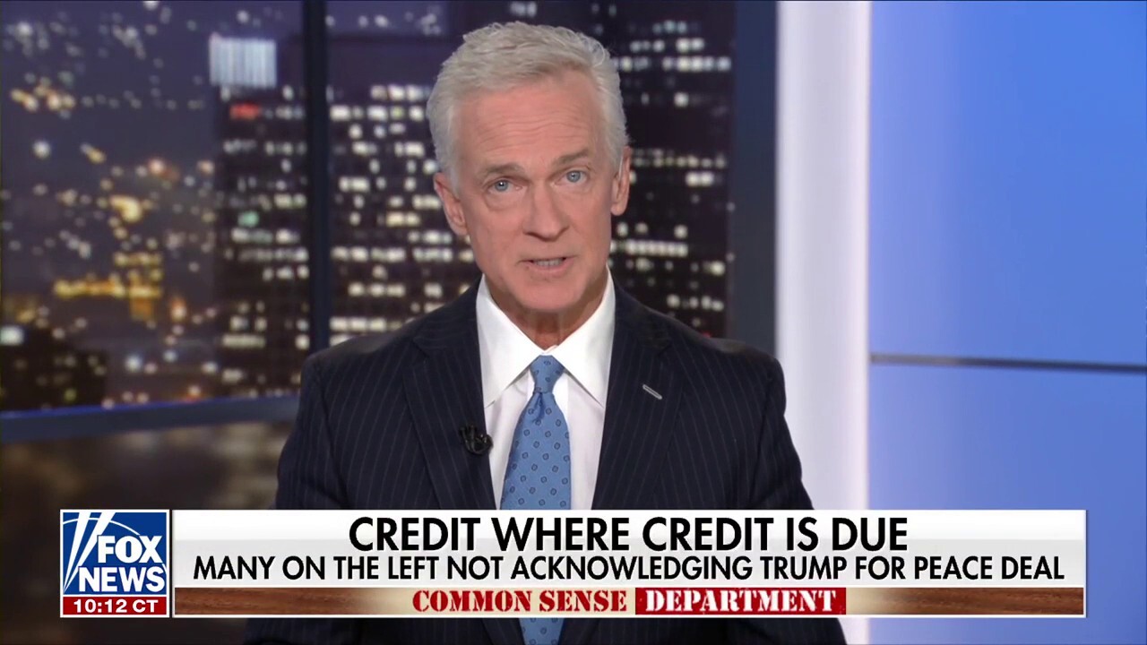 Trace Gallagher: Many on the Left could not bring themselves to give credit where credit’s due