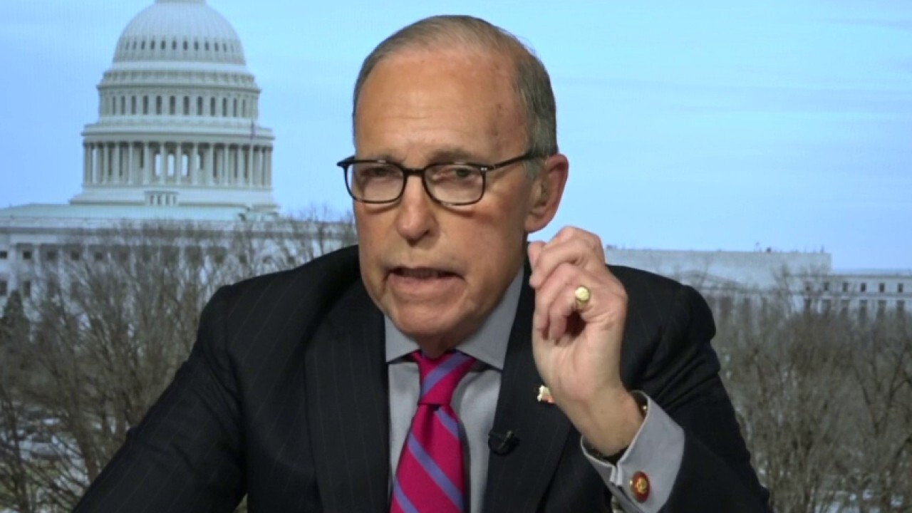 Stocks rally after Senate reaches deal on stimulus; White House economic adviser Larry Kudlow weighs in.