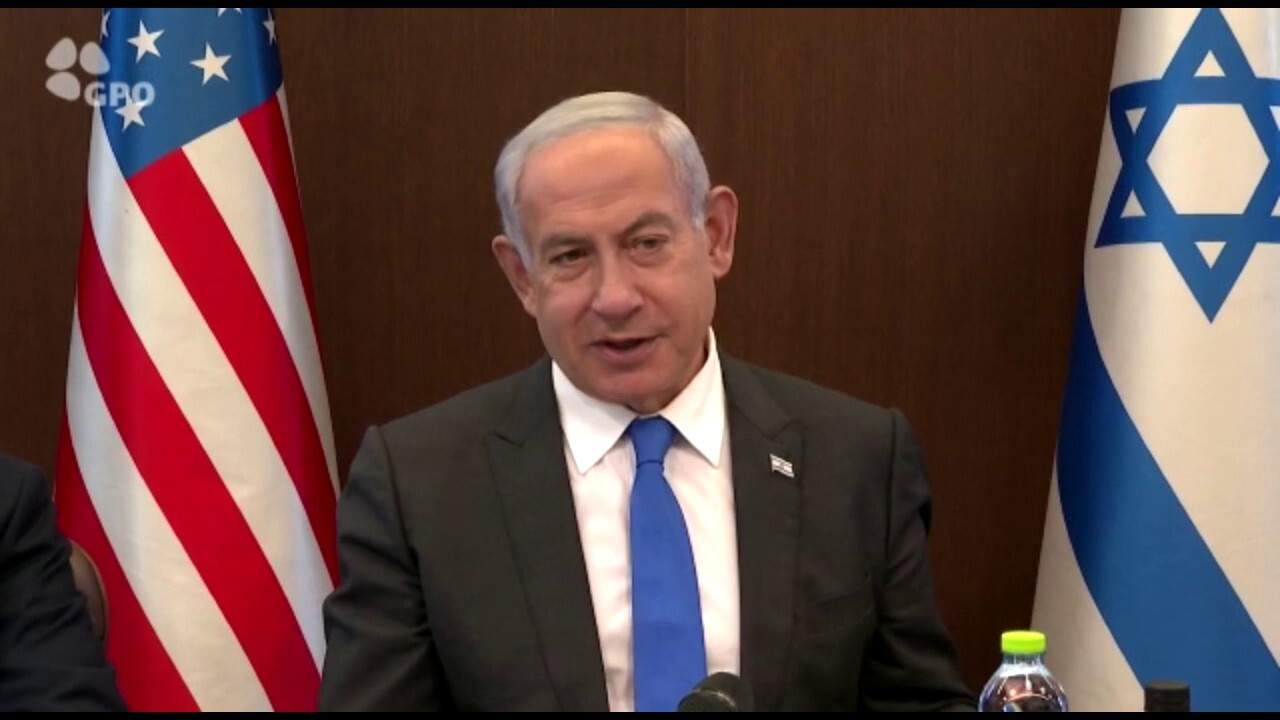 Israel Prime Minister Benjamin Netanyahu meets with members of Congress