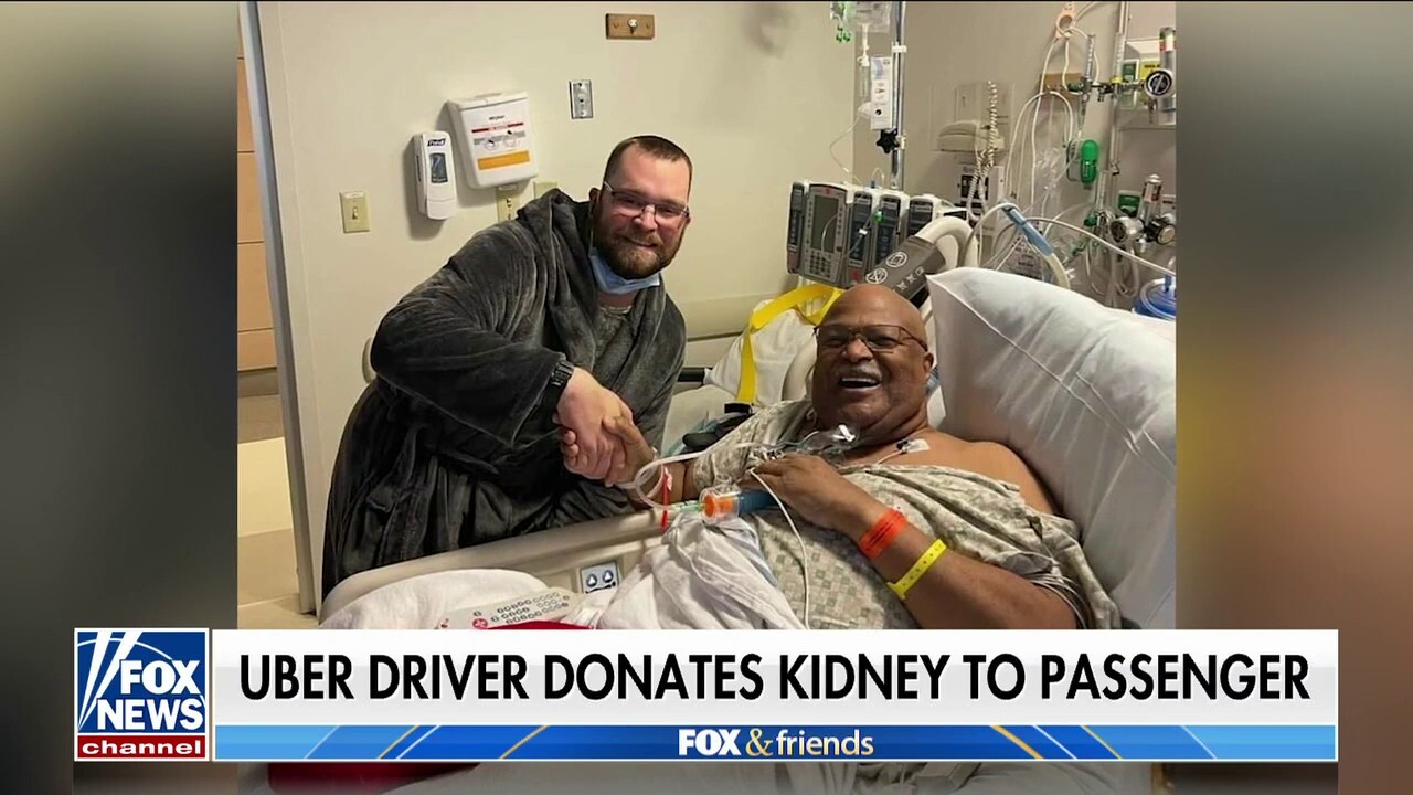 Man receives kidney donation from his Uber driver
